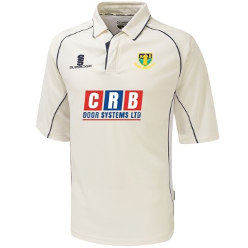 Premier Cricket Shirt - Short Sleeve Navy