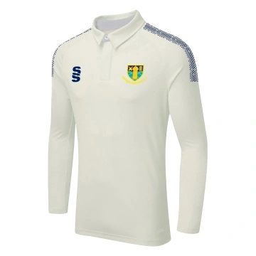 DUAL LONG SLEEVE CRICKET SHIRT - WOMEN'S FIT - Ivory